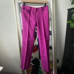 Loft Petite Straight Leg Work Pants